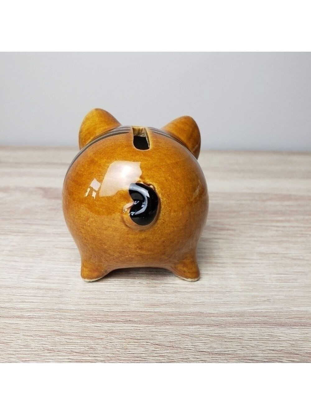 Vintage Mini Handpainted Piggy Bank - Picture 3 of 11